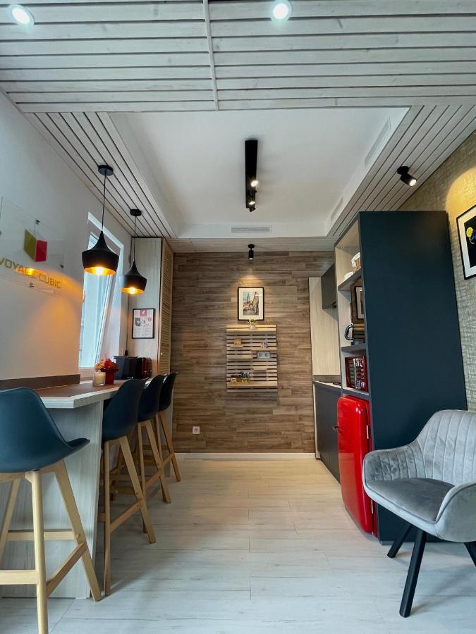 Ferienwohnung Voyage Cubic Adults Only Hermannstadt Exterior foto