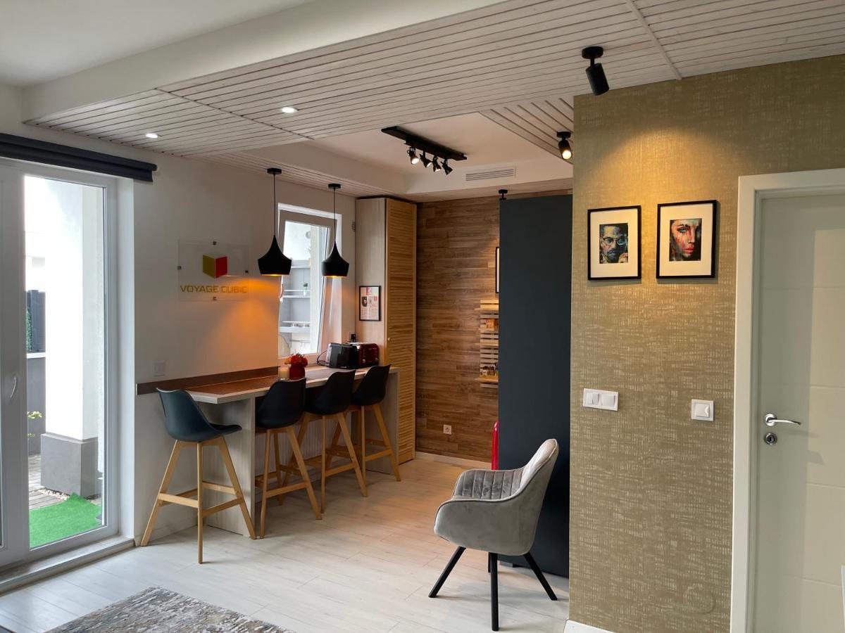 Ferienwohnung Voyage Cubic Adults Only Hermannstadt Exterior foto